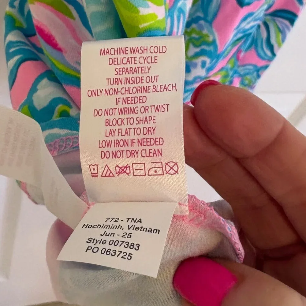 Lilly Pulitzer Parigi Skort Romper Small NWT Pelican Pink - Off the Scales - Picture 10 of 10
